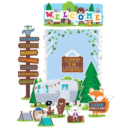 Creative Teaching Press Woodland Friends Woodland Welcome Bulletin Board Set 7069